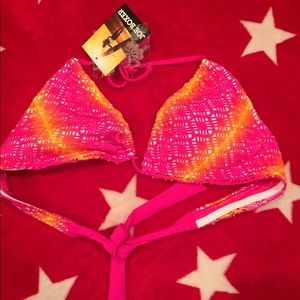 NWT Joe Boxer Bikini Top